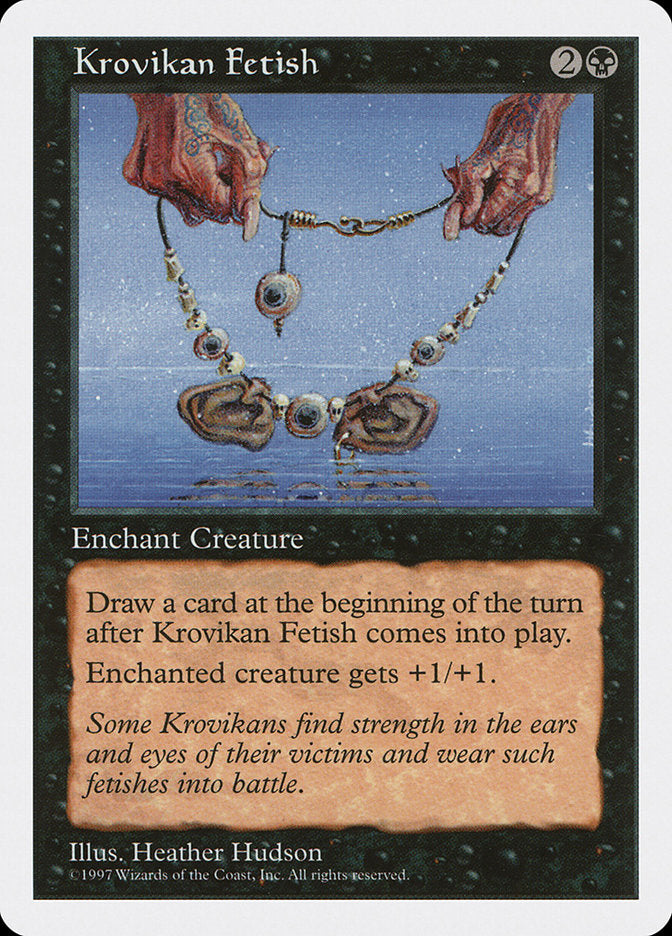 Krovikan Fetish [Fifth Edition] | Local Legends