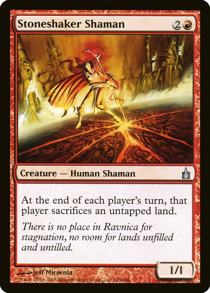 Stoneshaker Shaman [Ravnica: City of Guilds] | Local Legends