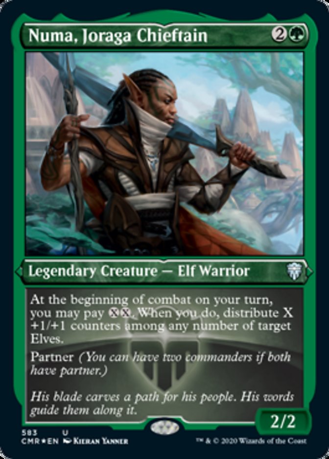 Numa, Joraga Chieftain (Etched) [Commander Legends] | Local Legends