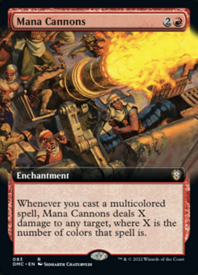 Mana Cannons (Extended Art) [Dominaria United Commander] | Local Legends