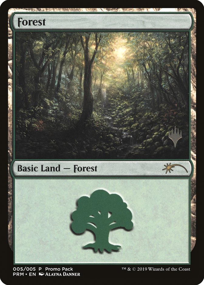 Forest (5) [Core Set 2020 Promo Pack] | Golgari Games