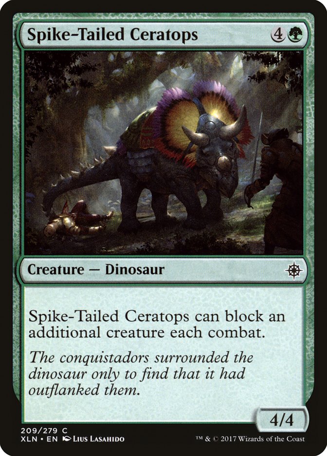 Spike-Tailed Ceratops [Ixalan] | Local Legends