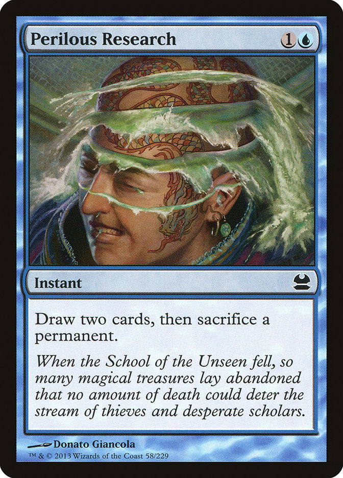 Perilous Research [Modern Masters] | Local Legends