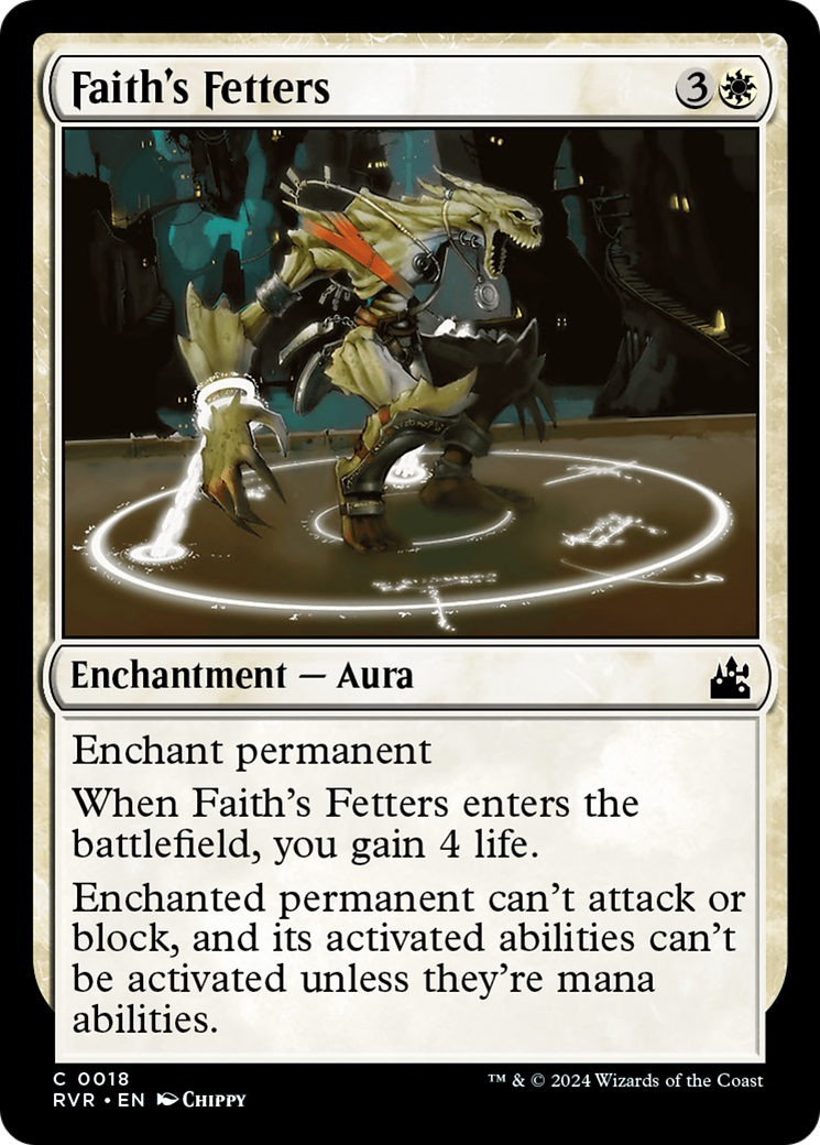 Faith's Fetters [Ravnica Remastered] | Golgari Games