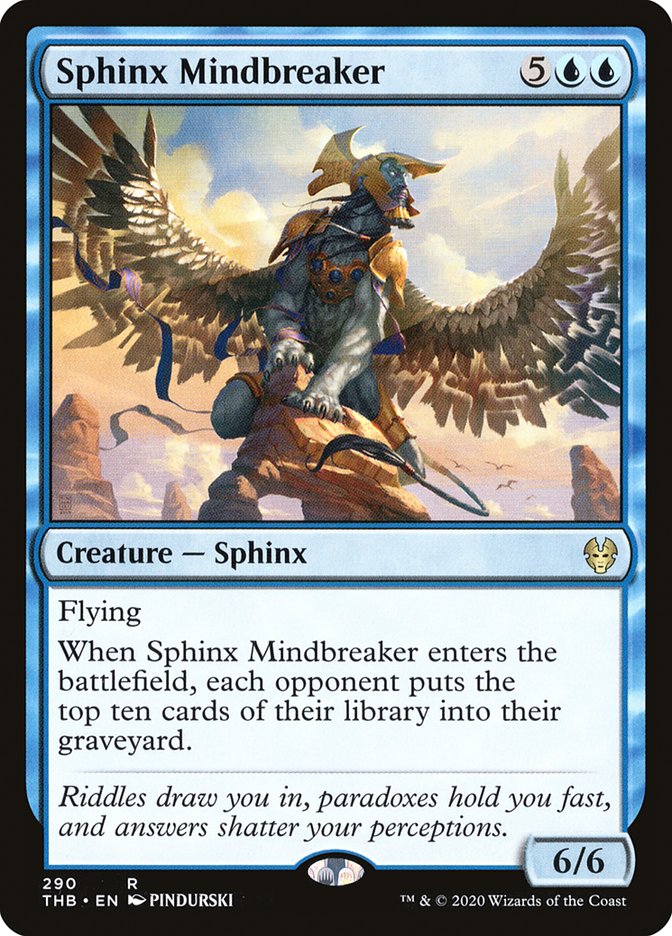 Sphinx Mindbreaker [Theros Beyond Death] | Local Legends