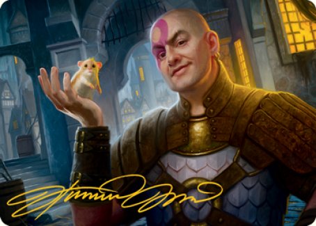 Minsc, Beloved Ranger Art Card (Gold-Stamped Signature) [Dungeons & Dragons: Adventures in the Forgotten Realms Art Series] | Local Legends