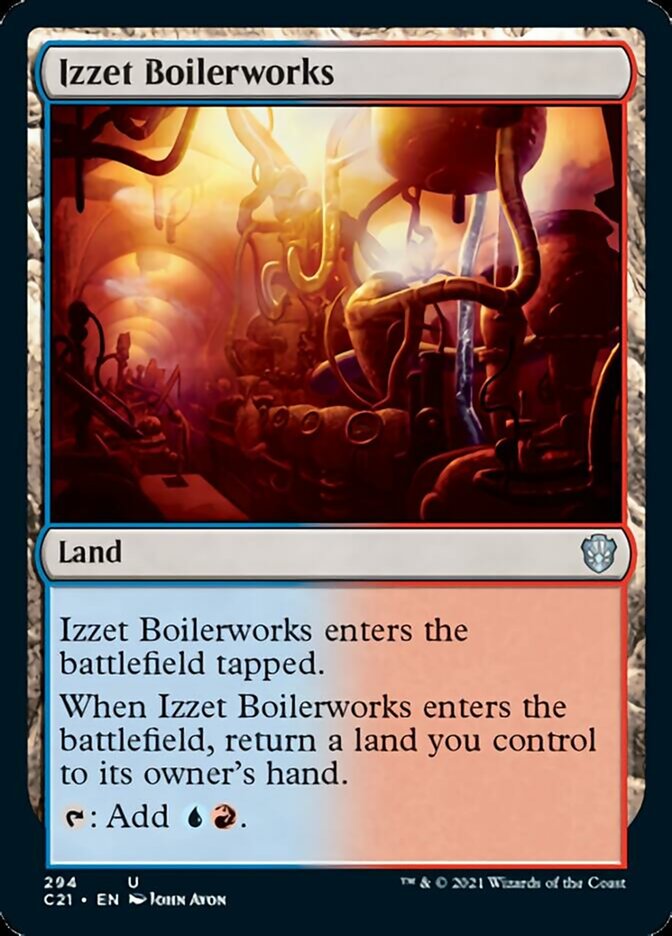 Izzet Boilerworks [Commander 2021] | Local Legends