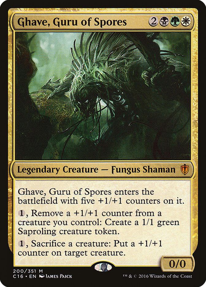 Ghave, Guru of Spores [Commander 2016] | Local Legends