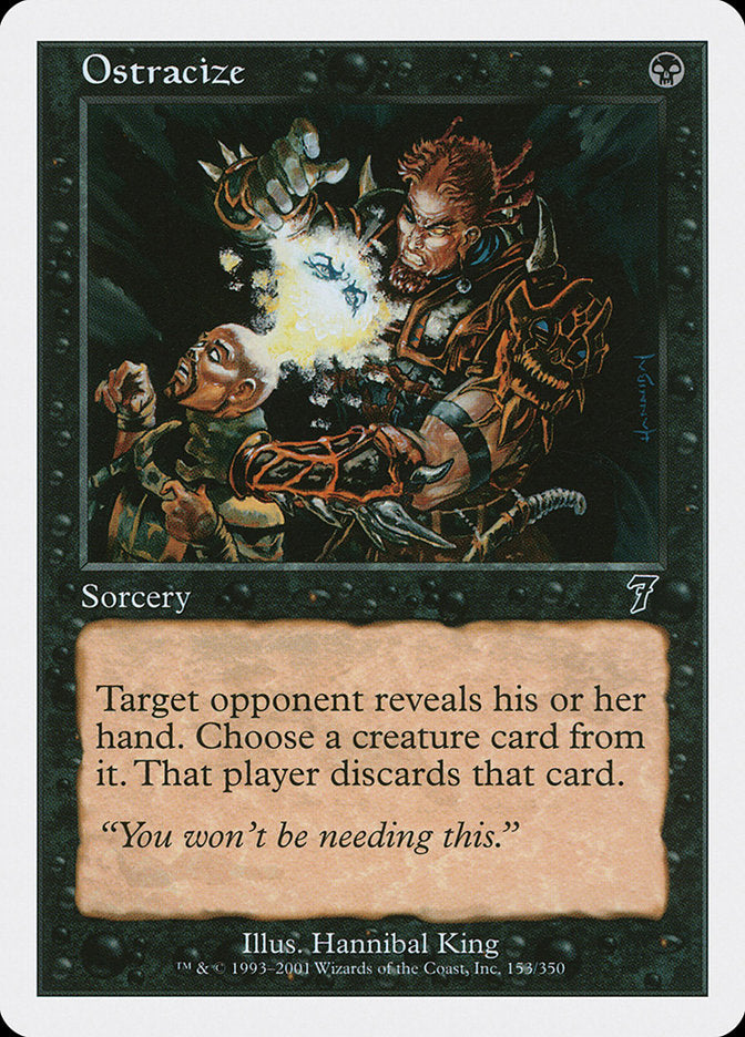 Ostracize [Seventh Edition] | Local Legends
