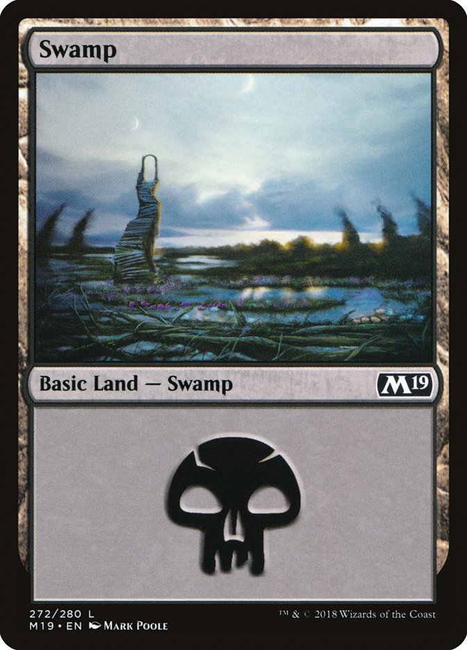 Swamp (272) [Core Set 2019] | Golgari Games