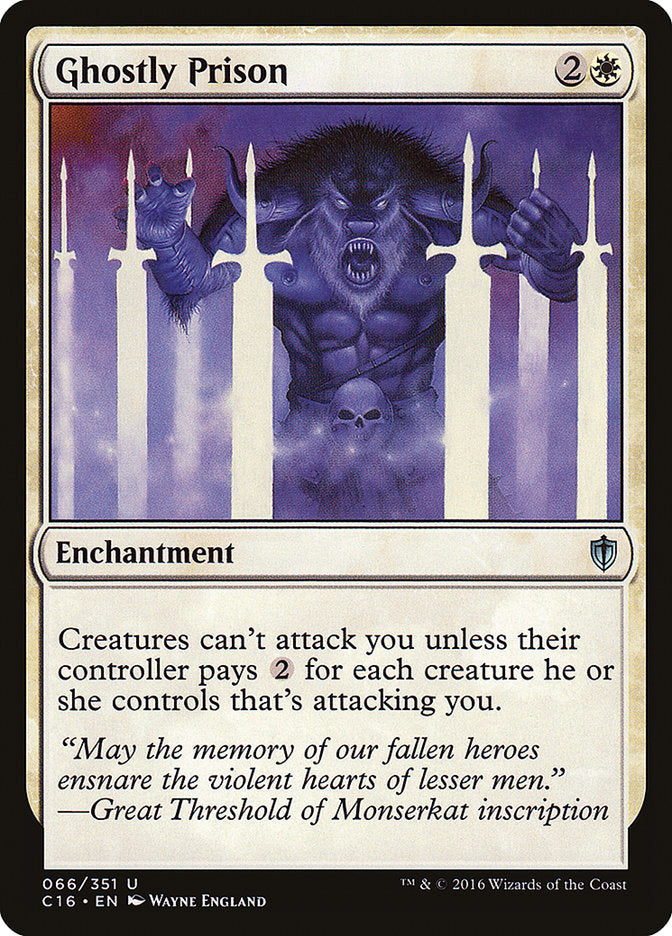 Ghostly Prison [Commander 2016] | Local Legends