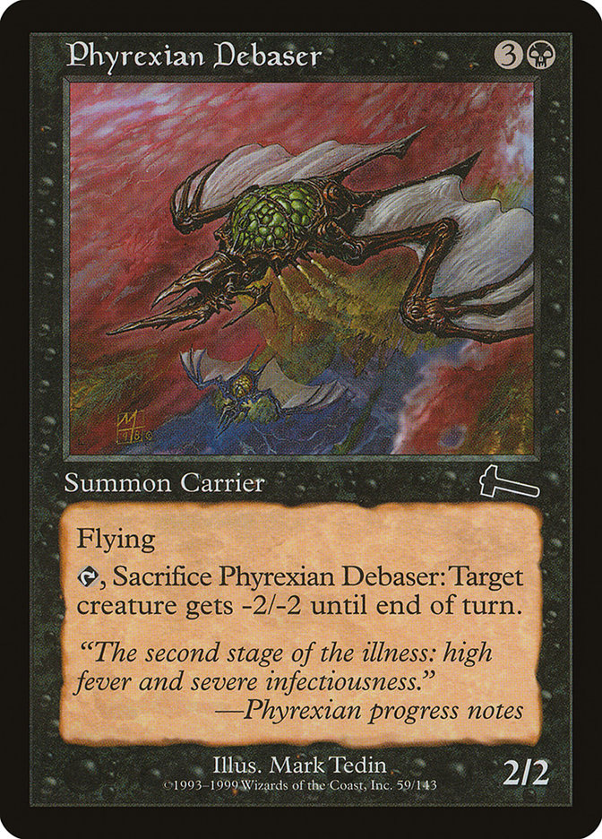 Phyrexian Debaser [Urza's Legacy] | Local Legends