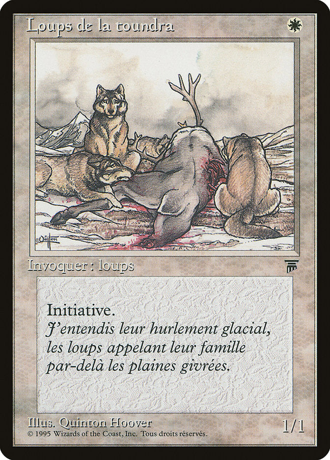 Tundra Wolves (French) - "Loups de la toundra" [Renaissance] | Golgari Games