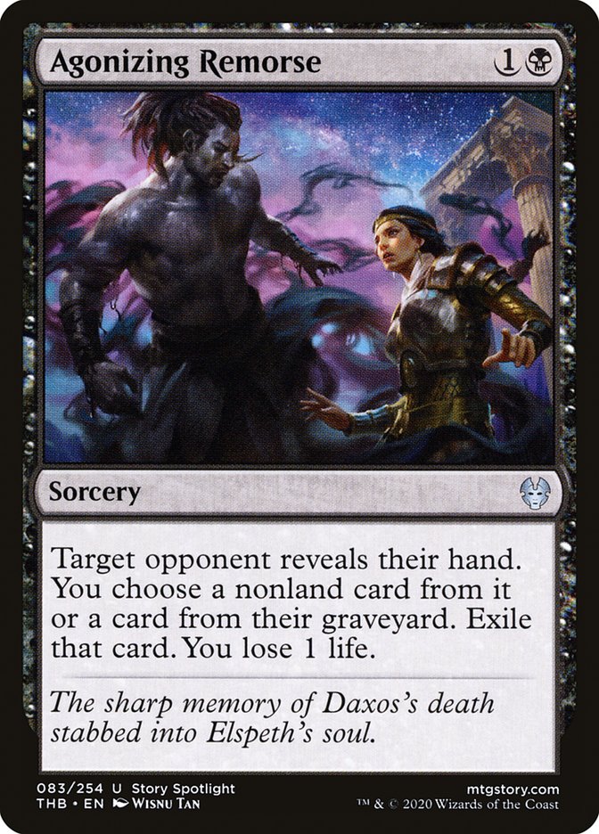 Agonizing Remorse [Theros Beyond Death] | Local Legends
