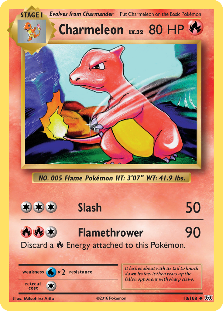 Charmeleon (10/108) [XY: Evolutions] | Golgari Games