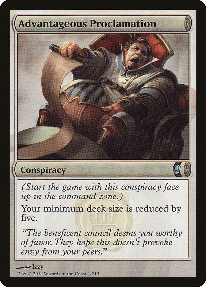 Advantageous Proclamation [Conspiracy] | Local Legends