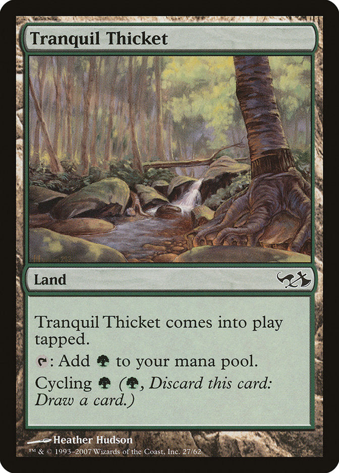 Tranquil Thicket [Duel Decks: Elves vs. Goblins] | Golgari Games