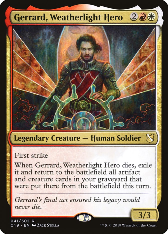 Gerrard, Weatherlight Hero [Commander 2019] | Golgari Games