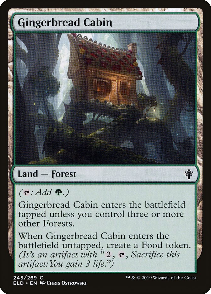 Gingerbread Cabin [Throne of Eldraine] | Golgari Games