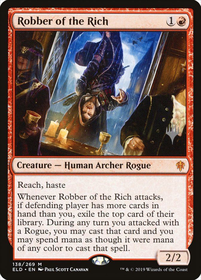 Robber of the Rich (Promo Pack) [Throne of Eldraine Promos] | Golgari Games