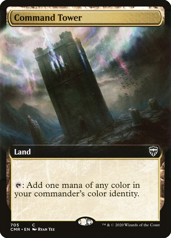 Command Tower (Extended Art) [Commander Legends] | Golgari Games