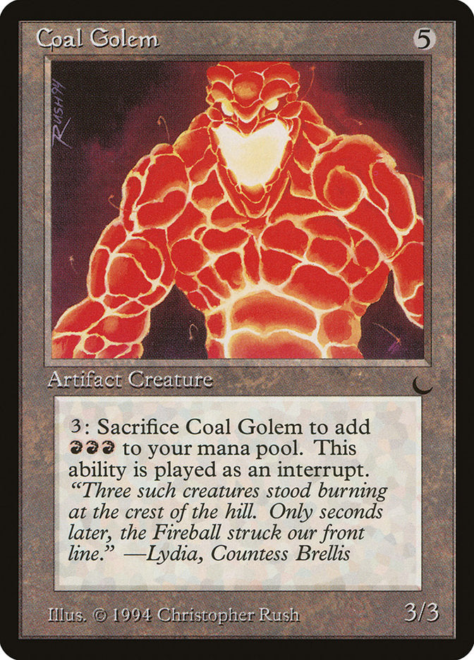 Coal Golem [The Dark] | Local Legends