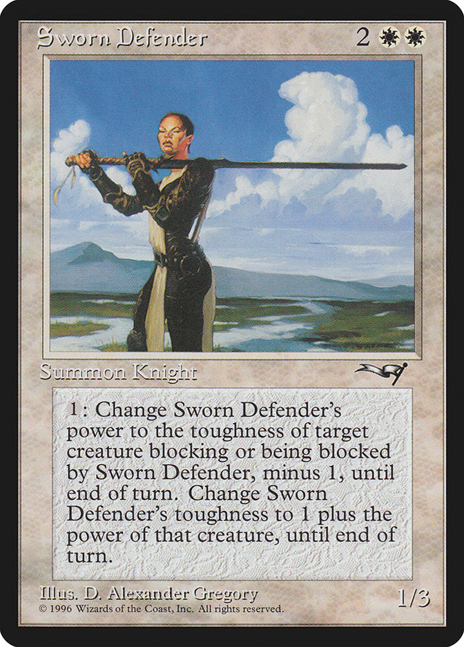 Sworn Defender [Alliances] | Local Legends