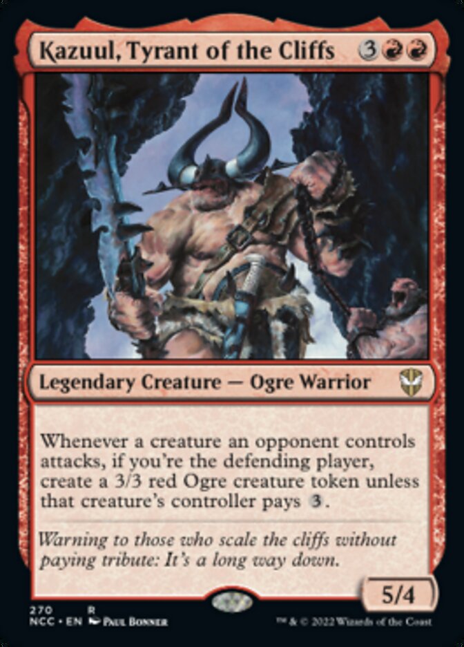 Kazuul, Tyrant of the Cliffs [Streets of New Capenna Commander] | Local Legends