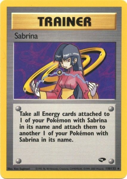 Sabrina (110/132) [Gym Challenge Unlimited] | Golgari Games