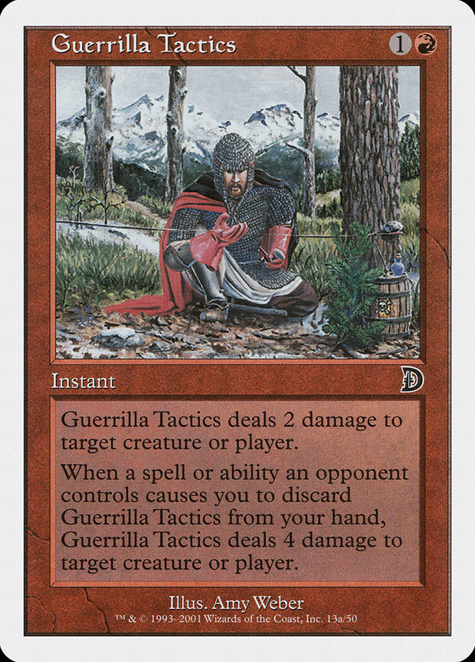 Guerrilla Tactics (Tripwire) [Deckmasters] | Golgari Games