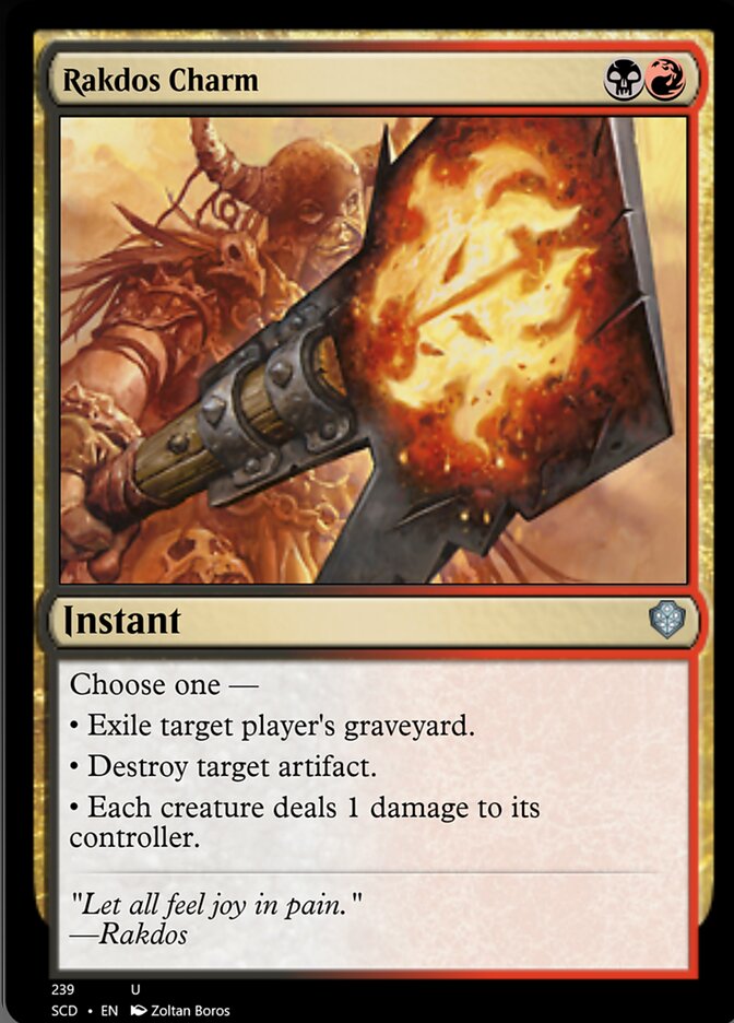 Rakdos Charm [Starter Commander Decks] | Local Legends