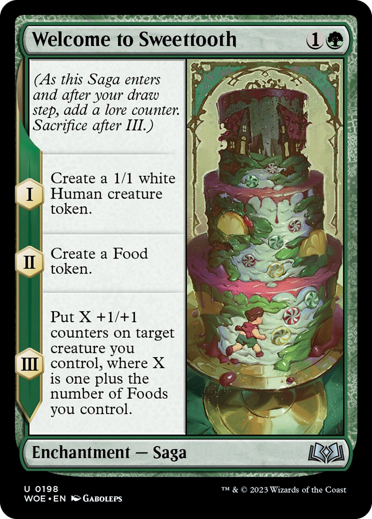 Welcome to Sweettooth [Wilds of Eldraine] | Golgari Games