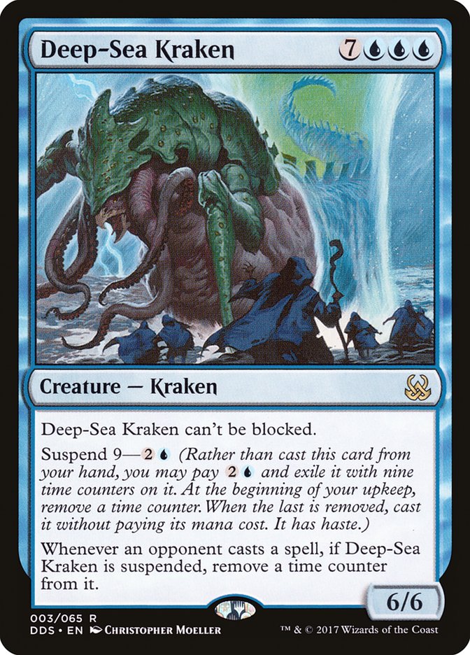 Deep-Sea Kraken [Duel Decks: Mind vs. Might] | Local Legends