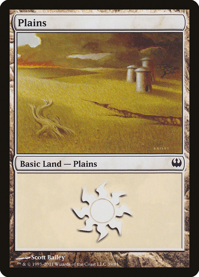 Plains (39) [Duel Decks: Knights vs. Dragons] | Local Legends