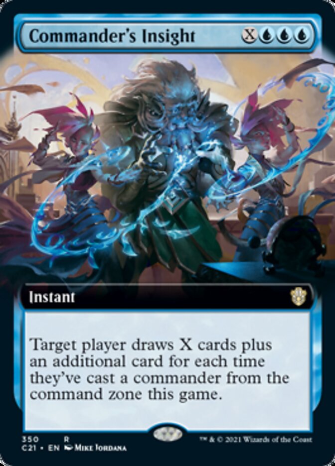 Commander's Insight (Extended Art) [Commander 2021] | Local Legends