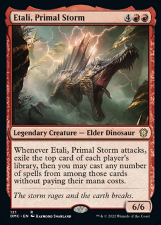 Etali, Primal Storm [Dominaria United Commander] | Golgari Games