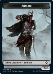 Treasure Token (21) // Zombie Token [Modern Horizons 2 Tokens] | Golgari Games