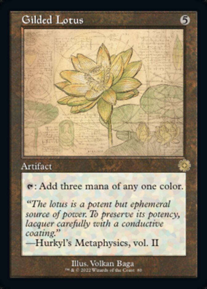 Gilded Lotus (Retro Schematic) [The Brothers' War Retro Artifacts] | Local Legends