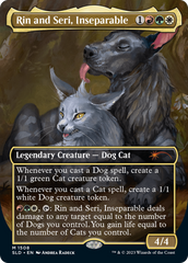 Rin and Seri, Inseparable (1508) // Rin and Seri, Inseparable [Secret Lair Commander Deck: Raining Cats and Dogs] | Golgari Games