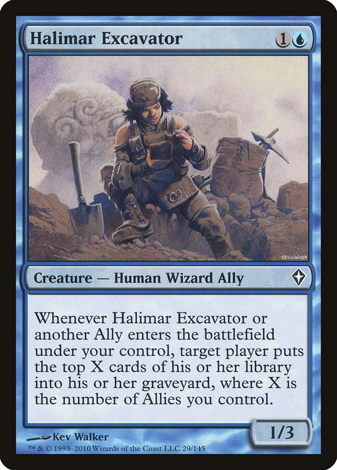 Halimar Excavator [Worldwake] | Local Legends