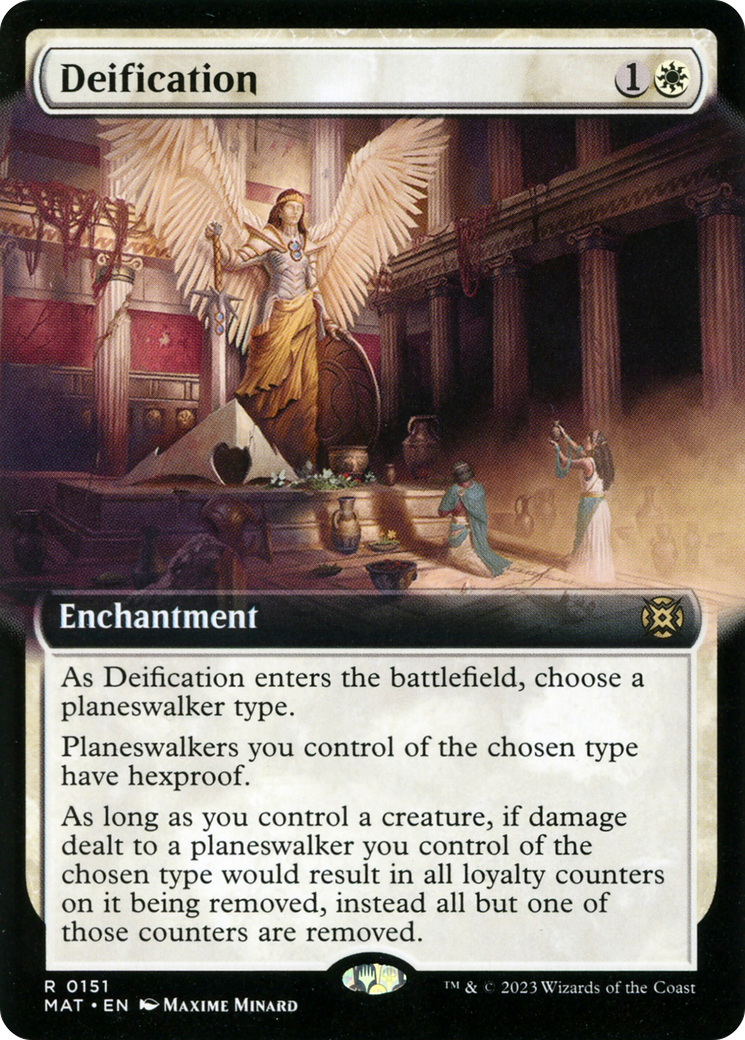 Deification (Extended Art) [March of the Machine: The Aftermath] | Local Legends