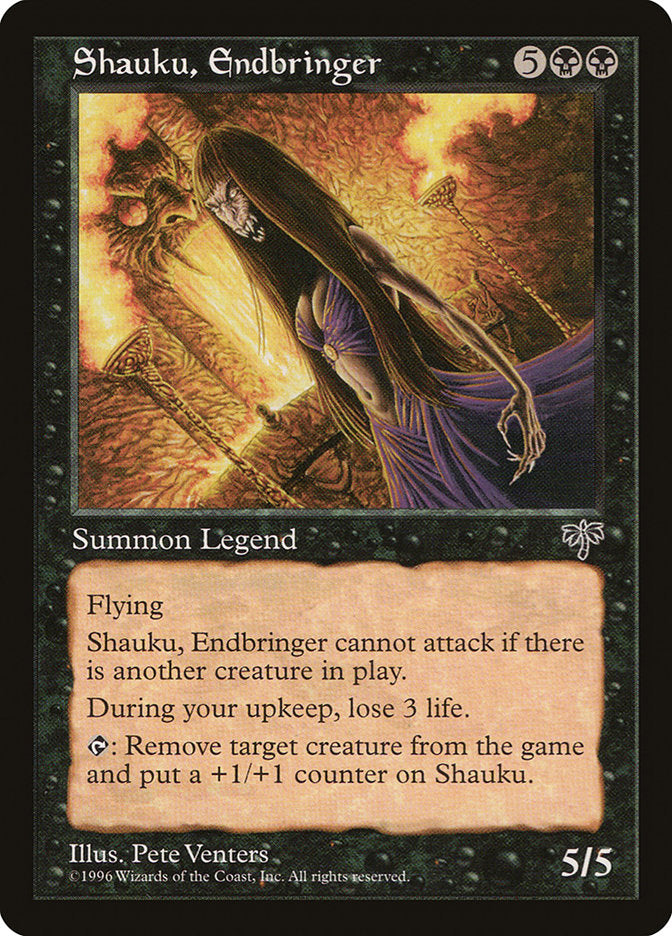 Shauku, Endbringer [Mirage] | Golgari Games