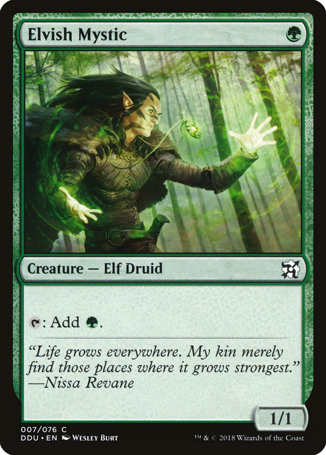 Elvish Mystic [Duel Decks: Elves vs. Inventors] | Golgari Games