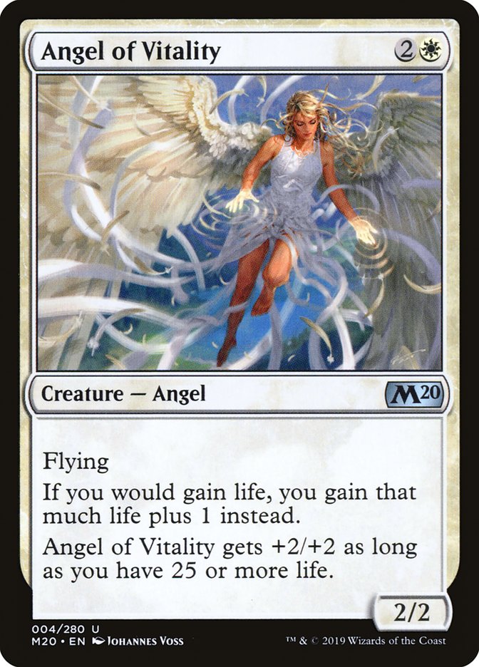 Angel of Vitality [Core Set 2020] | Local Legends