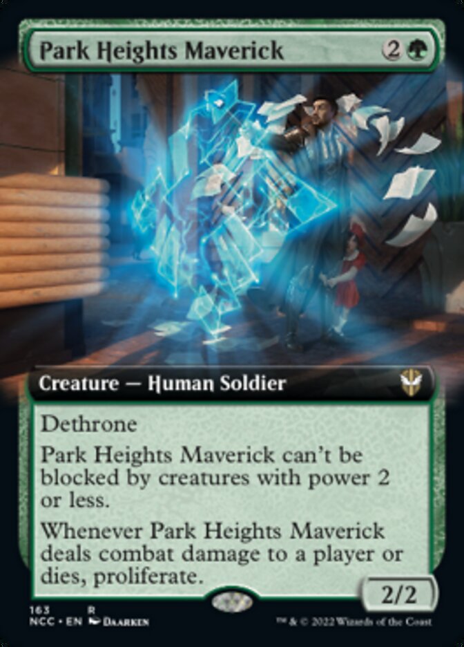 Park Heights Maverick (Extended Art) [Streets of New Capenna Commander] | Local Legends