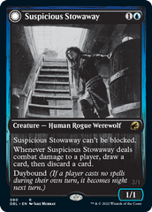 Suspicious Stowaway // Seafaring Werewolf [Innistrad: Double Feature] | Local Legends