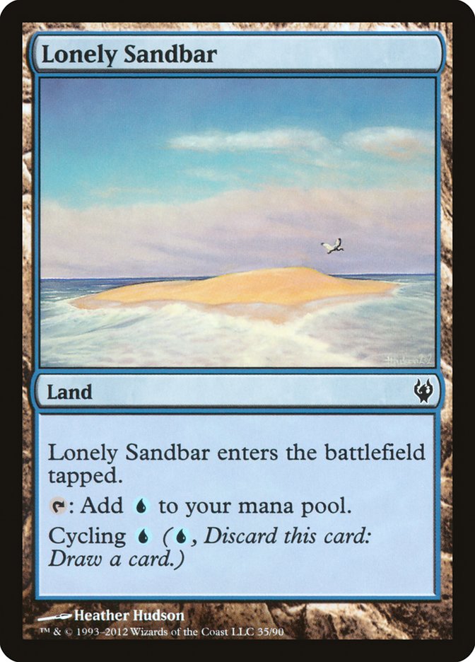 Lonely Sandbar [Duel Decks: Izzet vs. Golgari] | Local Legends
