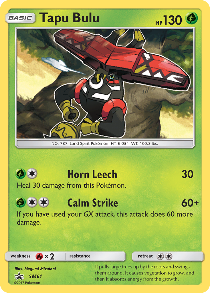 Tapu Bulu (SM61) [Sun & Moon: Black Star Promos] | Golgari Games