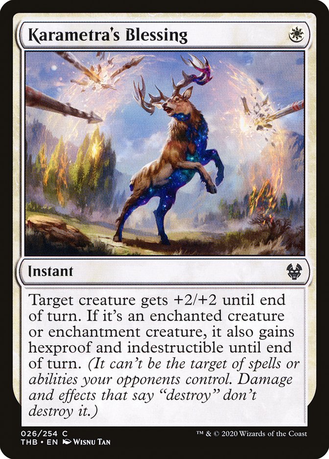 Karametra's Blessing [Theros Beyond Death] | Local Legends