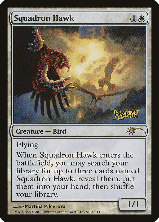 Squadron Hawk [Friday Night Magic 2011] | Golgari Games